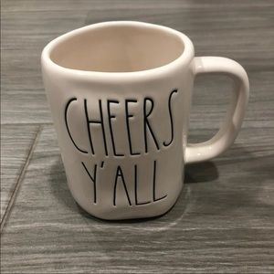 rae dunn cheers y’all mug